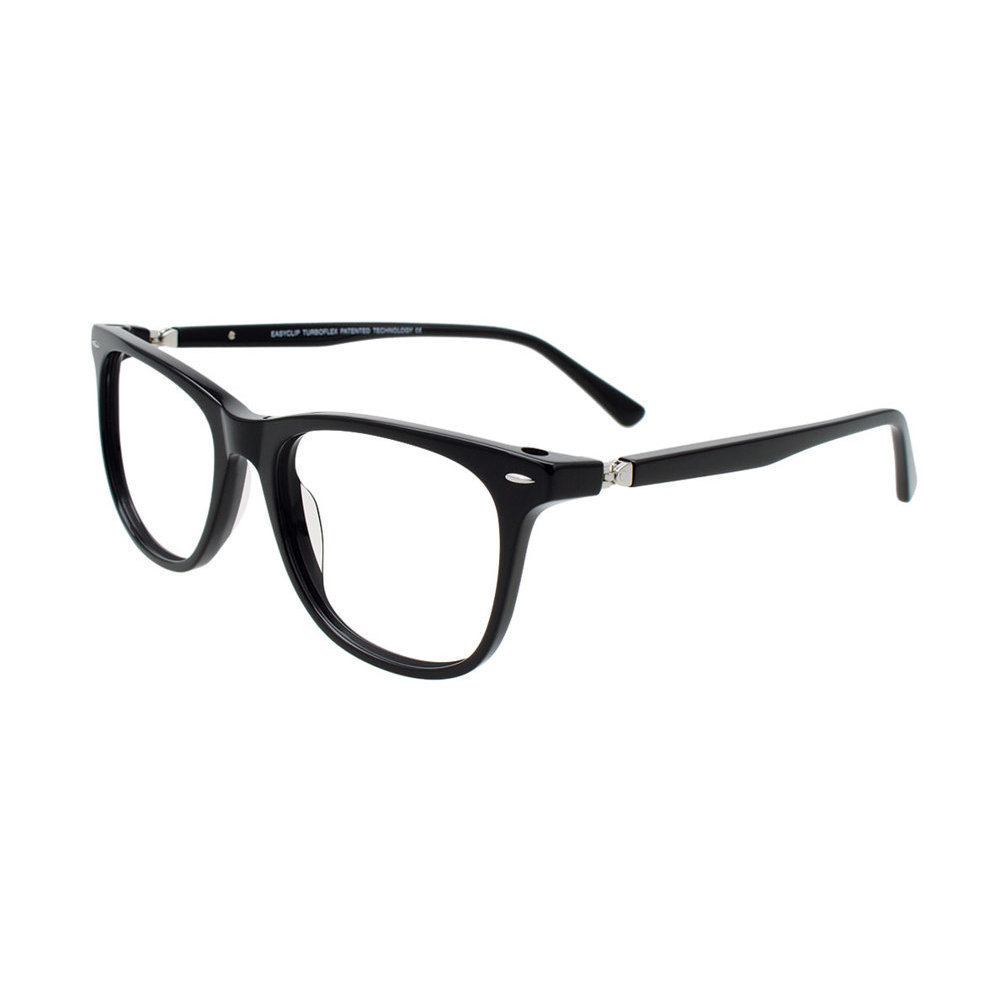 EASYCLIP EC670 Eyeglasses 090 Black 54mm
